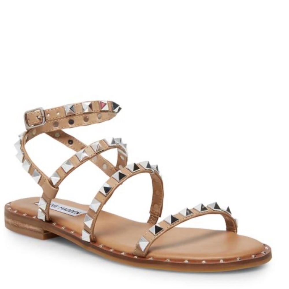 Steve Madden Travel Sandals in tan